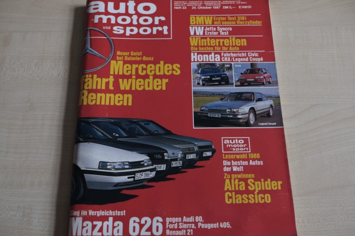 Auto Motor und Sport 22/1987